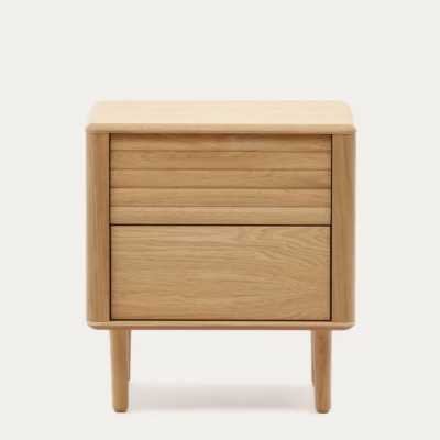 TABLE DE CHEVET LENON  50 X 55 CM CHENE