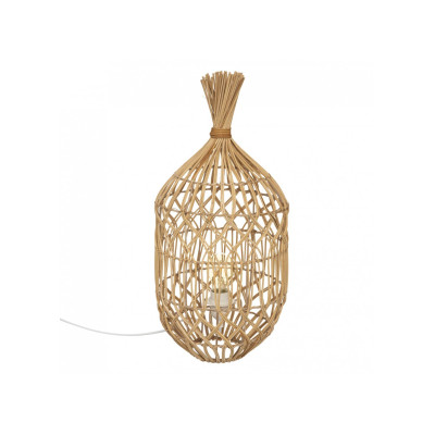 LAMPE ROTIN TIPI 1969 GM