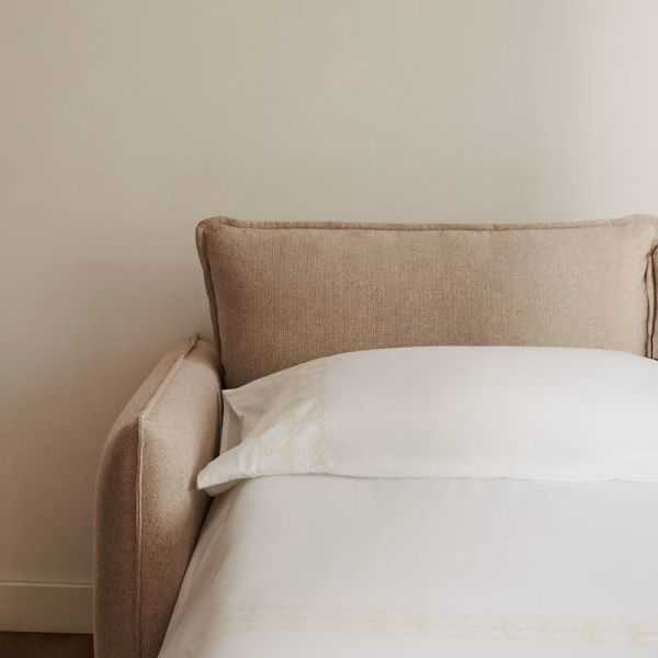 CANAPE-LIT CARLOTA 2 PLACES 140CM CHENILLE BEIGE