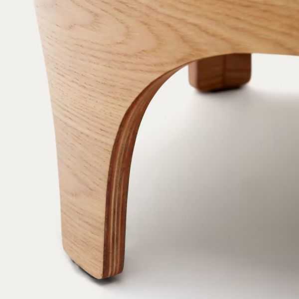 TABLE DE CHEVET OCTAVIA 55 CM CONTREPLAQUE DE FRENE