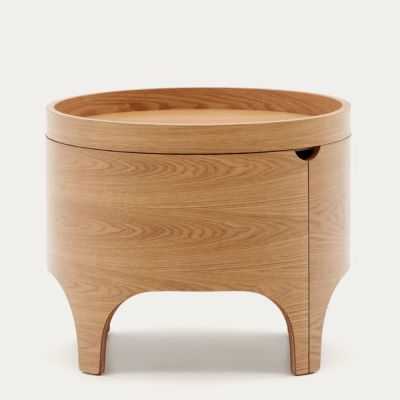 TABLE DE CHEVET OCTAVIA 55 CM CONTREPLAQUE DE FRENE