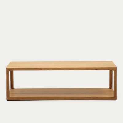 TABLE BASSE MAYMAI 140 X70 CM CHENE MASSIF