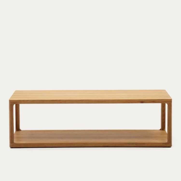 TABLE BASSE MAYMAI 140 X70 CM CHENE MASSIF