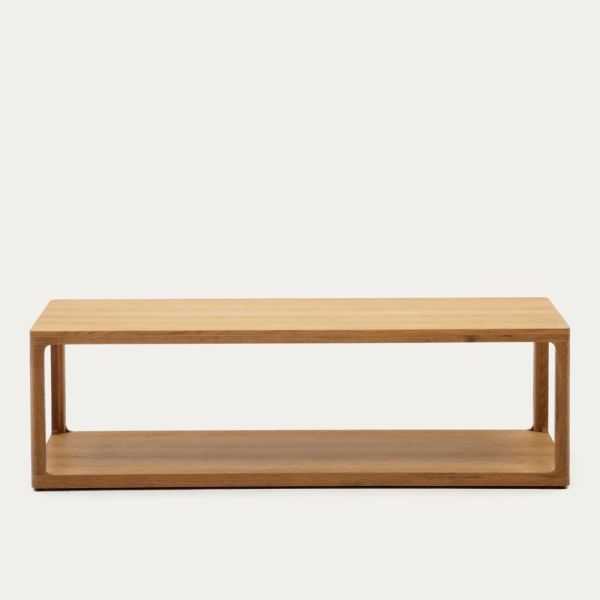 TABLE BASSE MAYMAI 140 X70 CM CHENE MASSIF