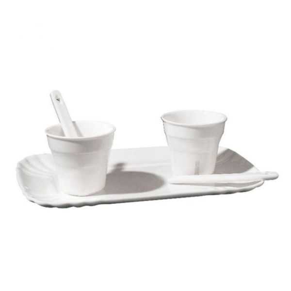CONJUNTO DE CAFÉ ESTETICO QUOTIDIANO 2 XÍcaras