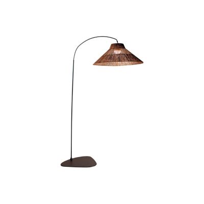 LAMPADAIRE SANS FIL 165 CM EN FIBRE NATURELLE
