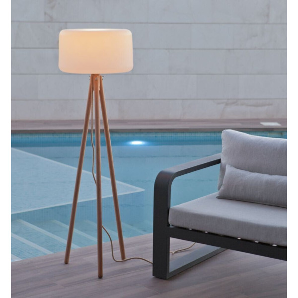 CHLOE BOIS INDOOR AND OUTDOOR FLOOR LAMP
