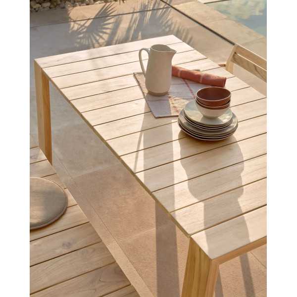 MESA DE JARDIM VICTOIRE 200 X 100 CM TECA MACIÇA