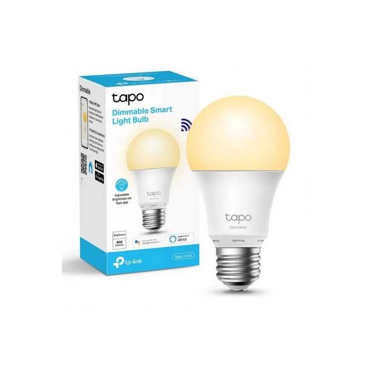 AMPOULE LED INTELLIGENTE TAPO L510E BLANC CHAUD