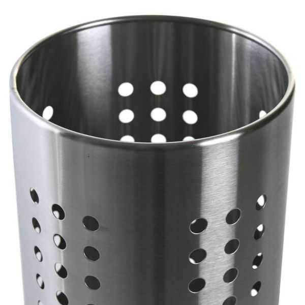 RANGE-COUVERTS INOX 12X12X18 ARGENTÉ