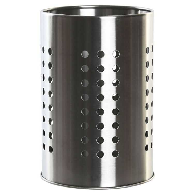RANGE-COUVERTS INOX 12X12X18 ARGENTÉ