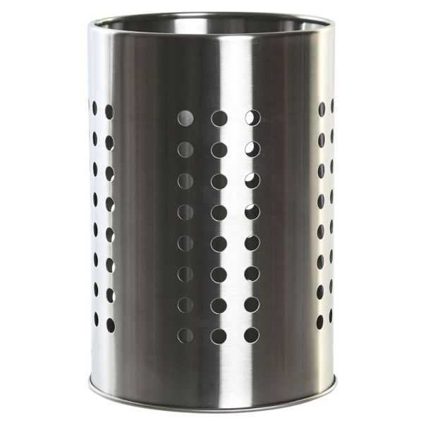 RANGE-COUVERTS INOX 12X12X18 ARGENTÉ