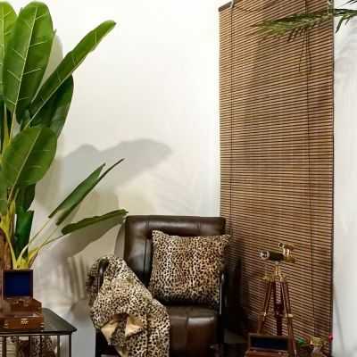 STORE 90X2X175 CM ROULABLE BAMBOU NATUREL 2