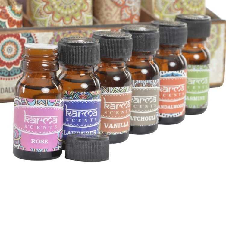 HUILES ESSENTIELLES JUTE 5X2X11 15 ML MANDALA 6 M