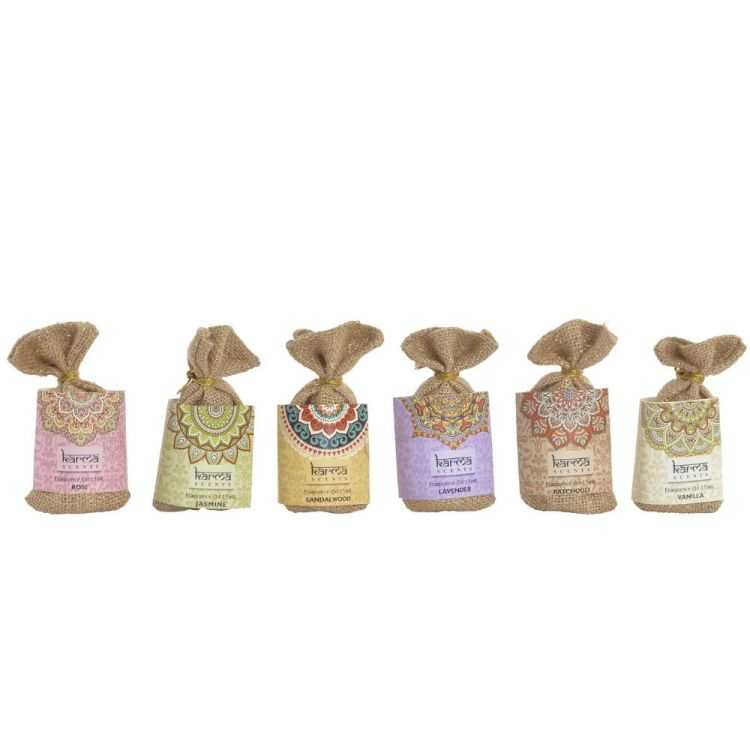 HUILES ESSENTIELLES JUTE 5X2X11 15 ML MANDALA 6 M