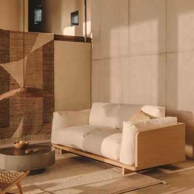 CANAPE OAQ 3 PLACES 225 CMBEIGE  2