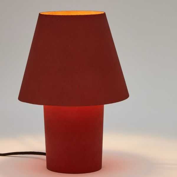 LAMPE A POSER CANAPOST METAL TERRACOTTA