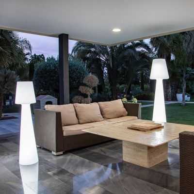 FLOOR LAMP LOLA 110 LED RECHARGEABLE WHITE/MULTICOLOUR 2