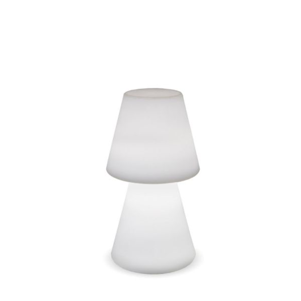 LÂMPADA DE MESA PARA EXTERIOR LOLA 45 BRANCO/MULTICOLOR