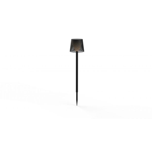 GRETA SOLAR POST +BLACK BATTERY