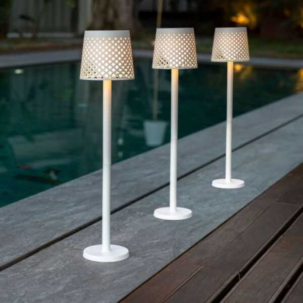 GRETA SOLAR POST + WHITE BATTERY