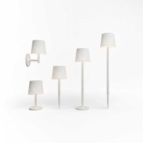 GRETA SOLAR POST + WHITE BATTERY