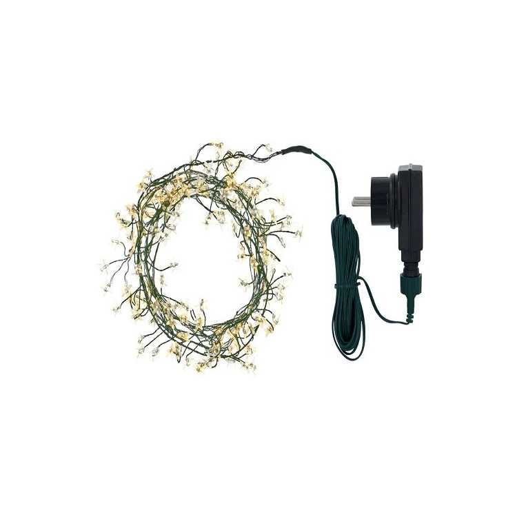 LUZ LED GUIRLANDA ANGETRILLE CABELO 2M ESTRELA VERDE