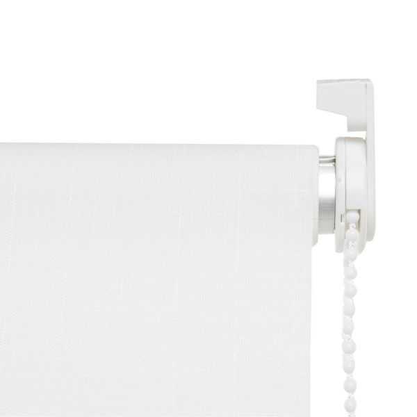 STORE160X190 CM POLYESTER PVC BLANC