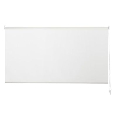 STORE160X190 CM POLYESTER PVC BLANC