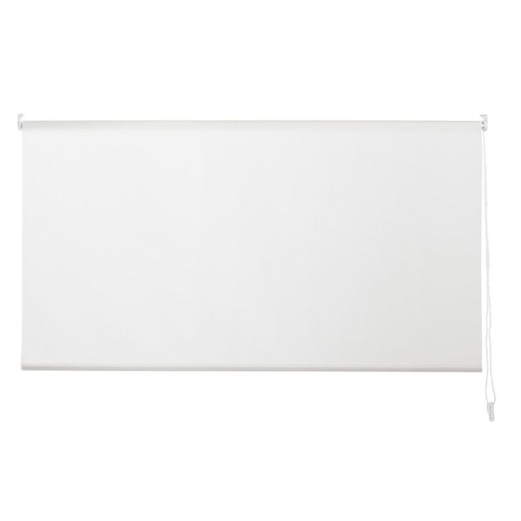 STORE80X190 POLYESTER PVC BLANC