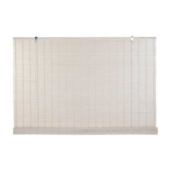 STORE 60X2X175 MM ROULABLE BAMBOU VERNI BLANC