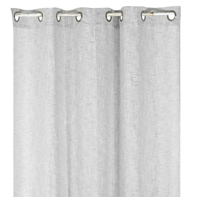 RIDEAU MÅTAL 140X270X170 CM METAL ET POLYESTER GRIS
