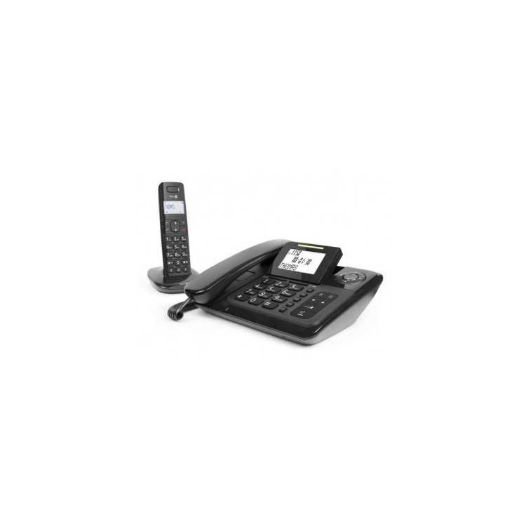 TELEPHONE FILAIRE/SANS FIL COMFORT 4005 COMBO NOIR