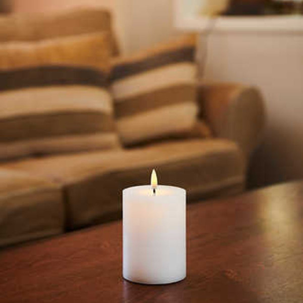 SET OF 2 SILLE LED CANDLESØ7,5XH10CM