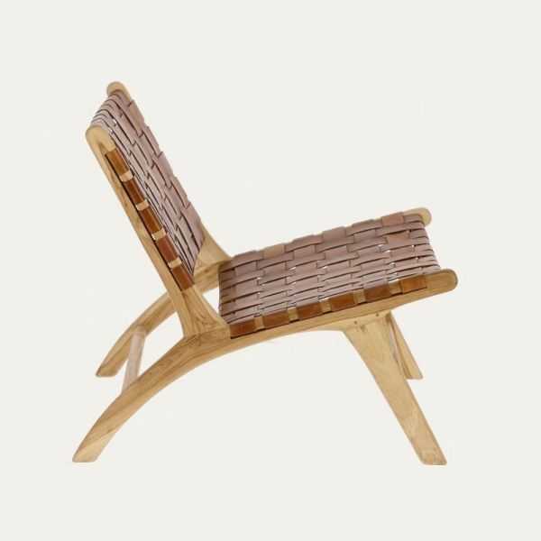 FAUTEUIL CALIXTA MARRON