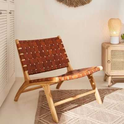 FAUTEUIL CALIXTA MARRON 2