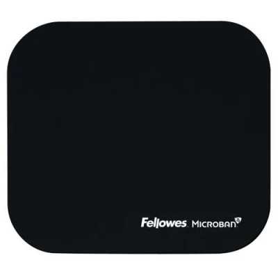 BLACK MICROBAN MOUSE PAD
