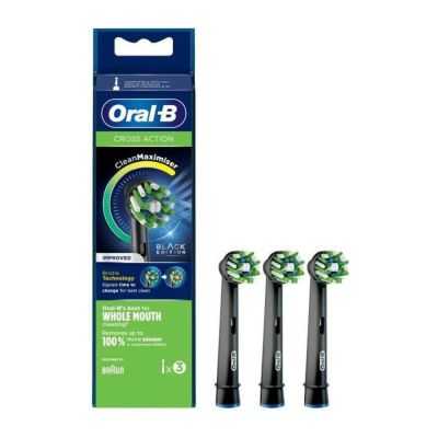 TETES DE BROSSE ORAL B CROSS ACTION (X 3)
