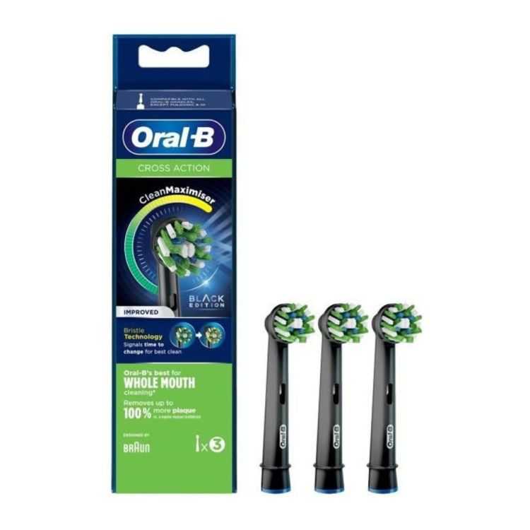 CABEÇAS DE ESCOVA DE AÇÃO CROSS ORAL B