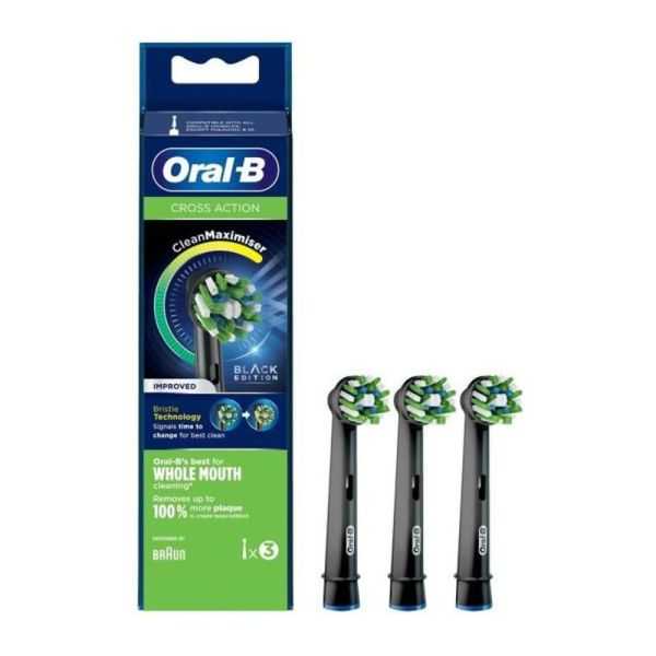 ORAL B CROSS ACTION BRUSH HEADS