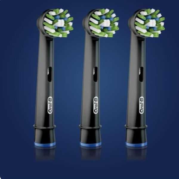 CABEÇAS DE ESCOVA DE AÇÃO CROSS ORAL B