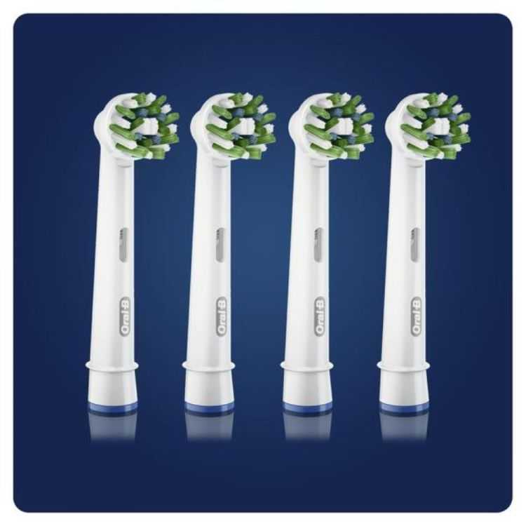 TETES DE BROSSE ORAL B CROSS ACTION (X4)