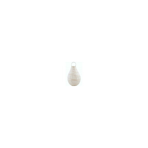 GRAND LAMPION DROP PAPIER BLANC ET...