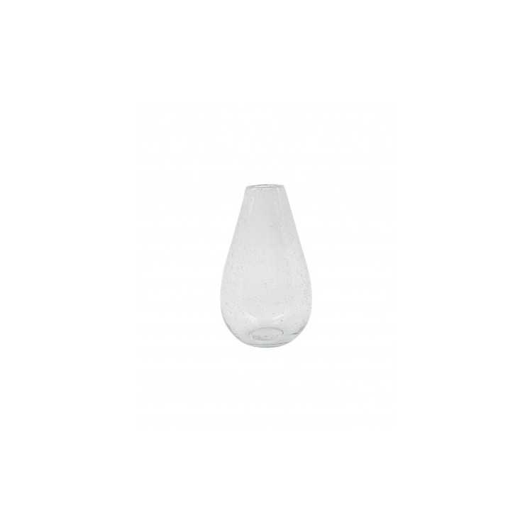 VASE CLERA 18CM VERRE BULLE