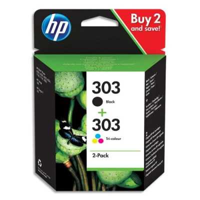 PACK OF 2 BLACK INK...