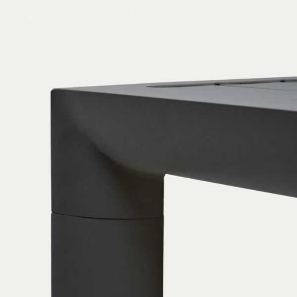 TABLE DE JARDIN CULIP 150X77CM ALUMINIUM