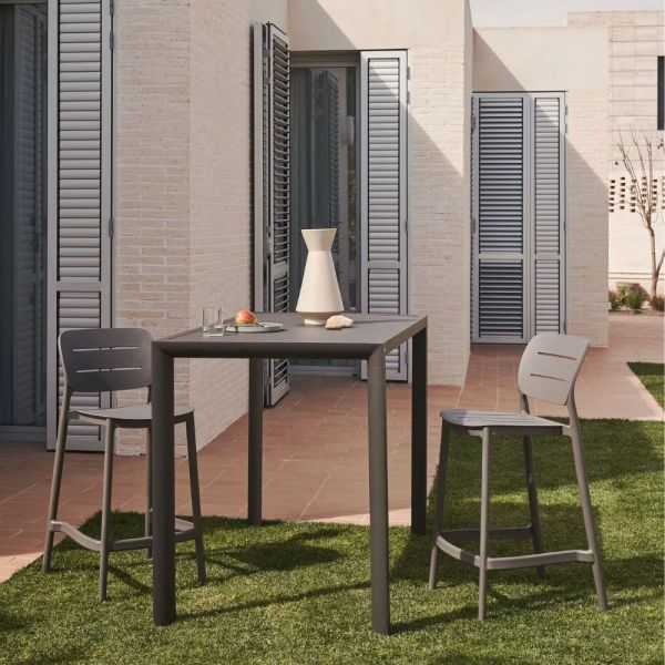 TABLE DE JARDIN CULIP 150X77CM ALUMINIUM