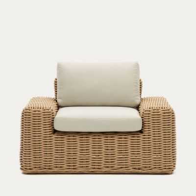 FAUTEUIL PORTLLIGAT EXTERIEUR EN ROTIN SYNTHETIQUE FINITION NA