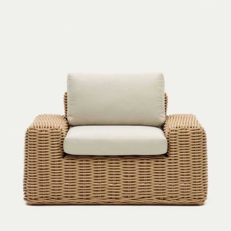 FAUTEUIL PORTLLIGAT EXTERIEUR EN ROTIN SYNTHETIQUE FINITION NA