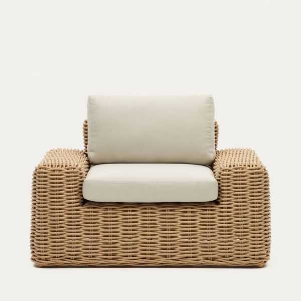 FAUTEUIL PORTLLIGAT EXTERIEUR EN ROTIN SYNTHETIQUE FINITION NA
